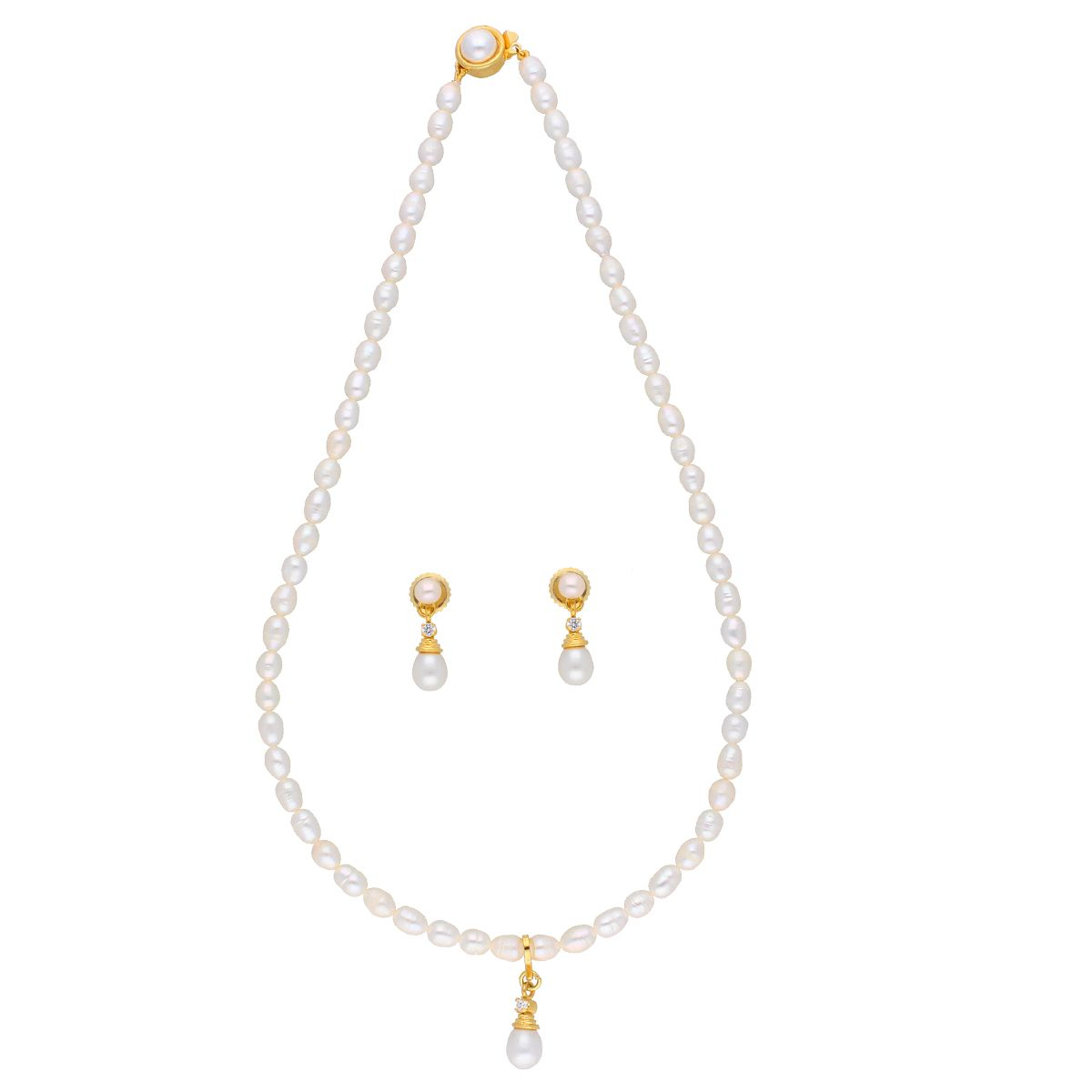 Buy Drop Pearl Set Online | Jpearls.com
