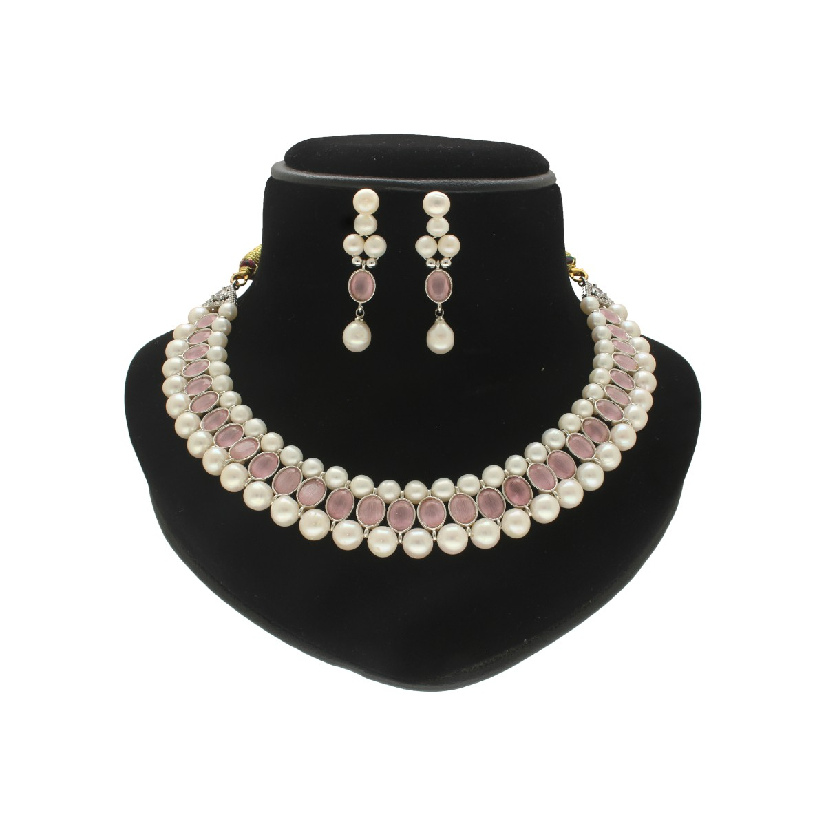 Zuri Pearl Choker Set – Jagdamba Pearls
