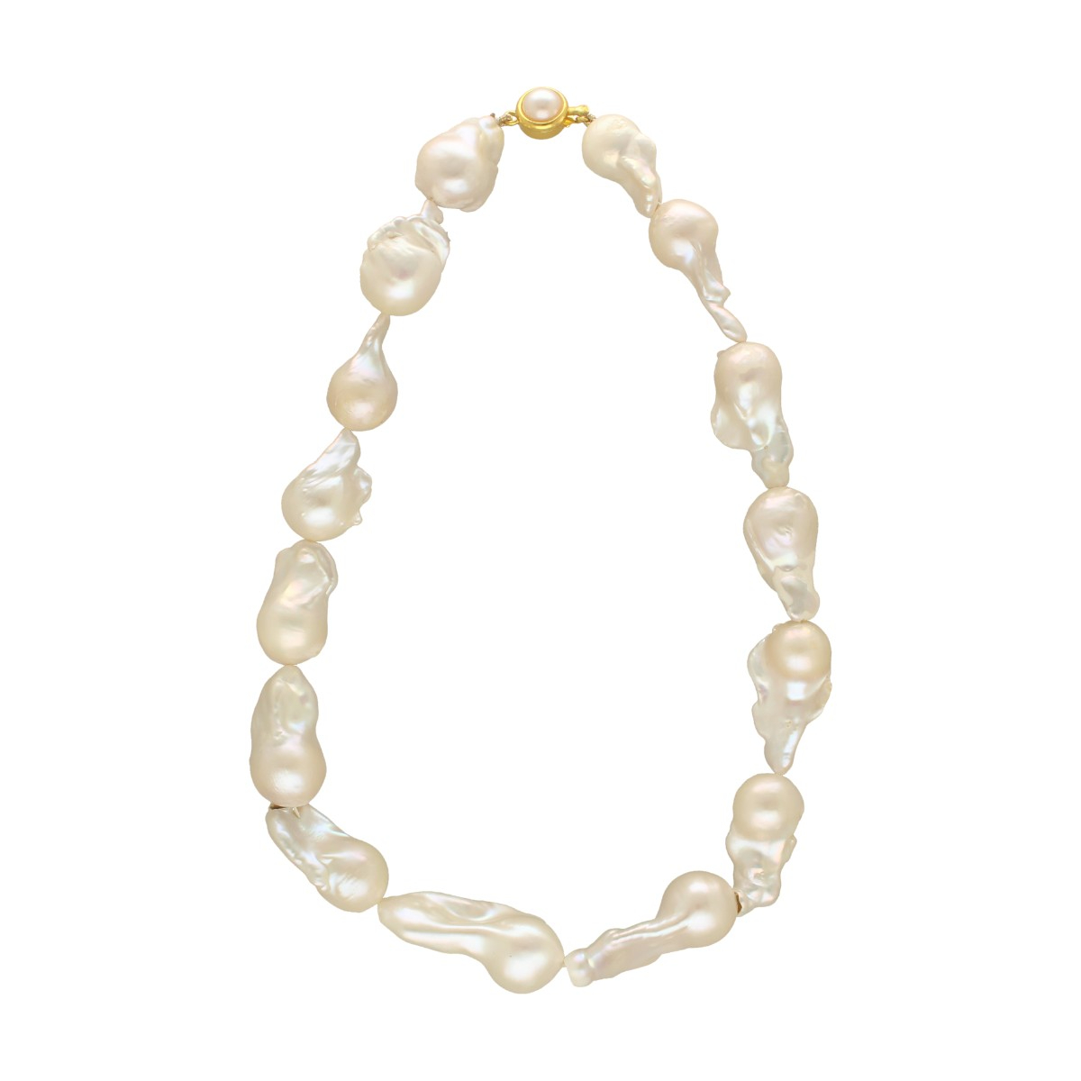 The Celestial Baroque Pearl Necklace