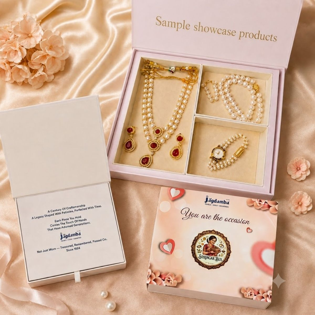 アクセサリー詰め合わせSET 専用ページ♡ The Azure Muse Combo Set – Jagdamba Pearls